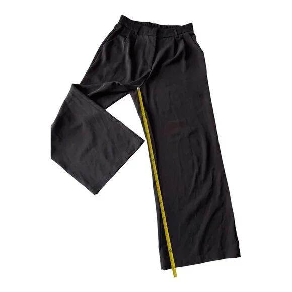 Sassy Zoey Farah Pant Black pants women's size Small, US 2  EU34 UK6 wide legs - Picture 9 of 14